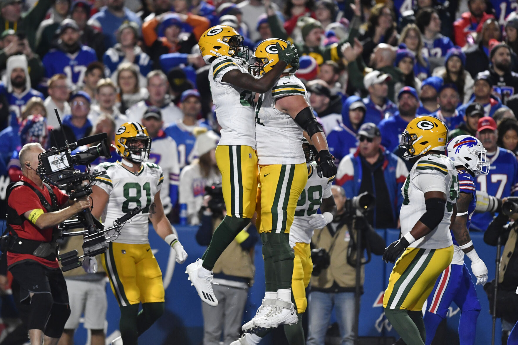 Packers Bills Football